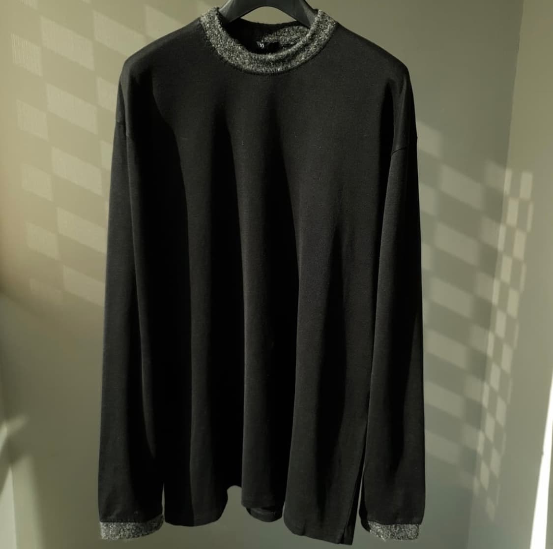 요지 야마모토 와이즈 울 롱슬리브 상품이미지1