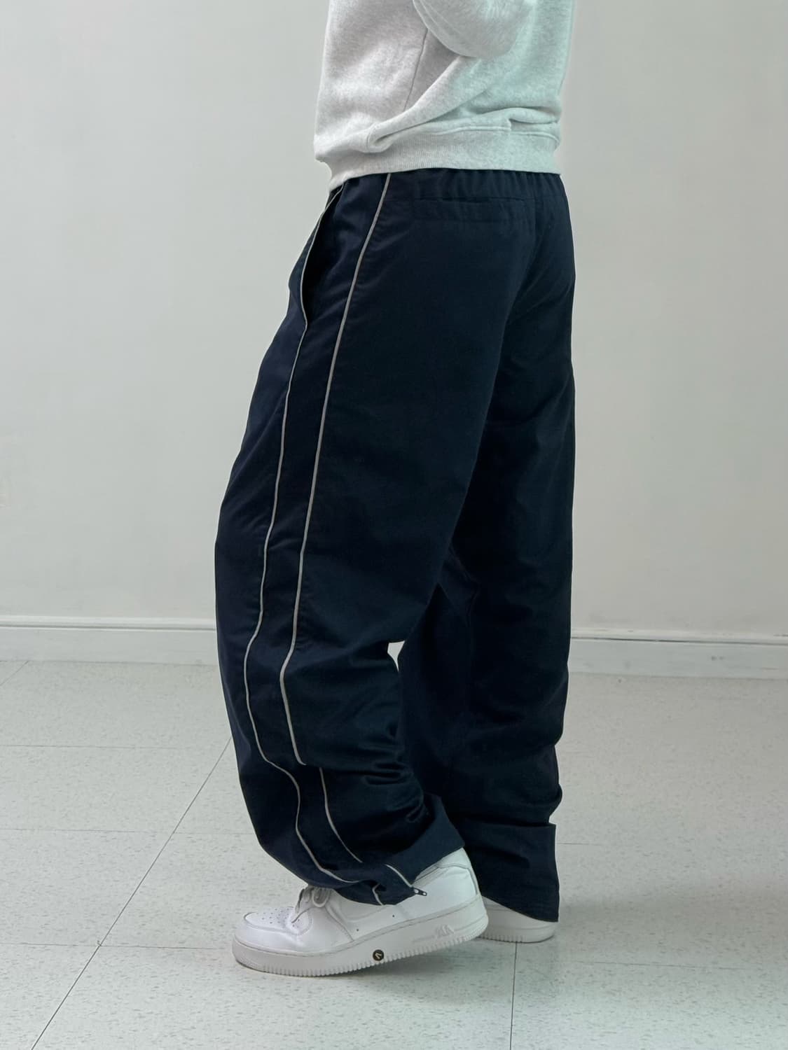 나이키 네이비 로고 팬츠 상품이미지3