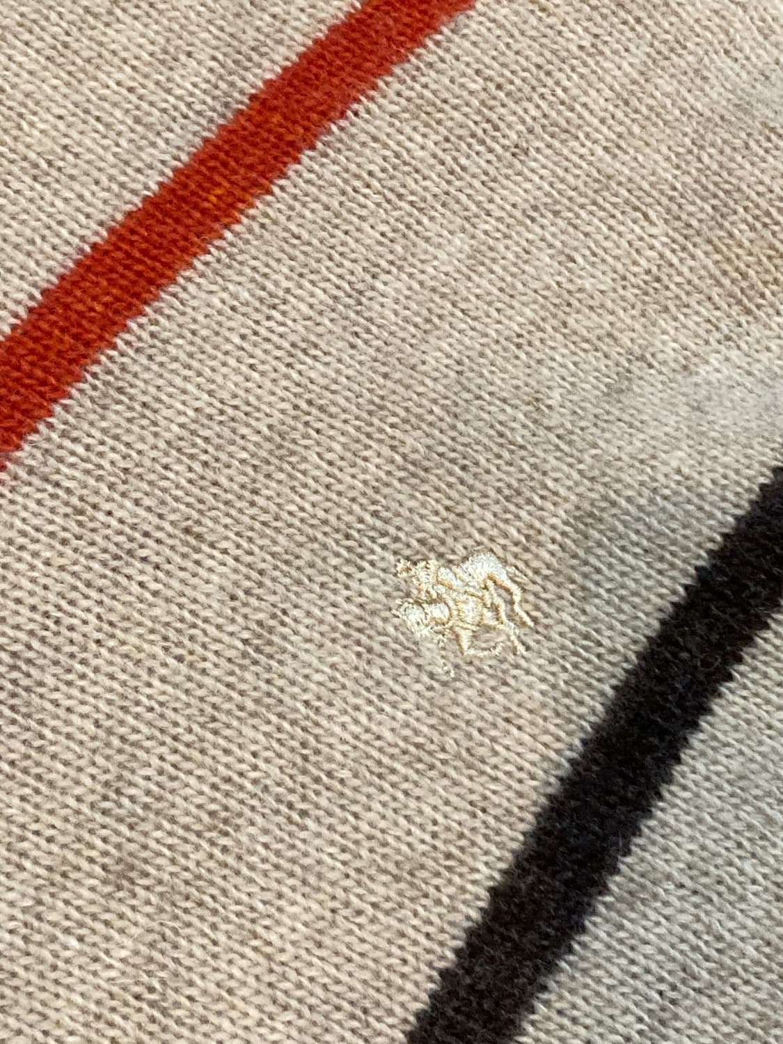 90‘s 스트라이프 헨리넥 니트 상품이미지6