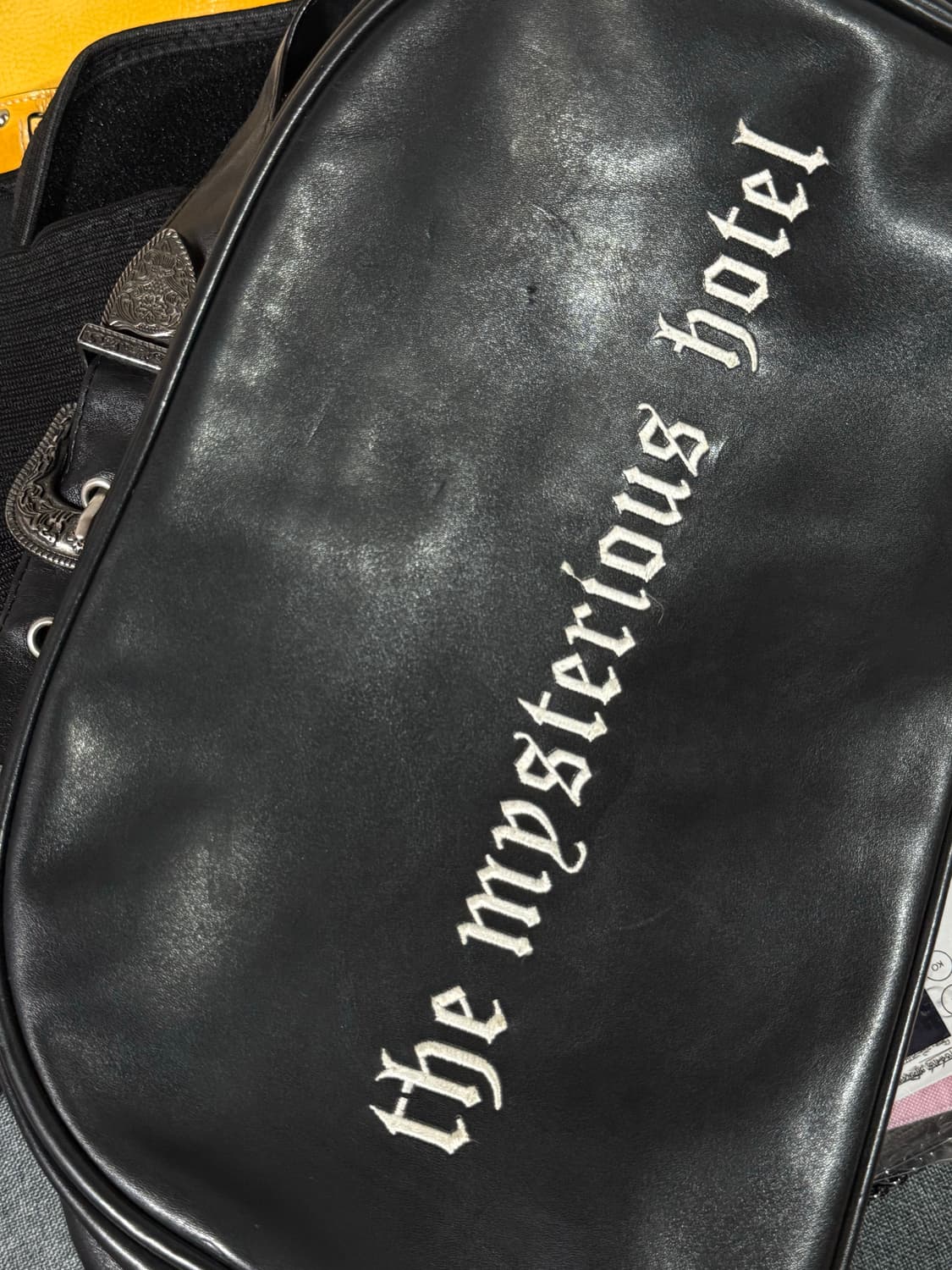 미스테리어스 호텔 펑크 하이틴 블랙 숄더백 크로스백 상품이미지7