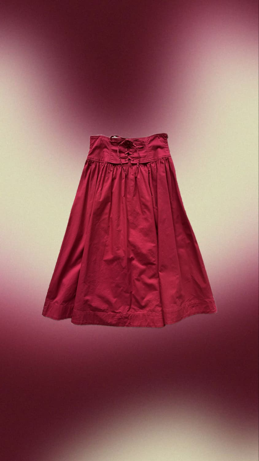 레드 아일렛 스커트 상품이미지1