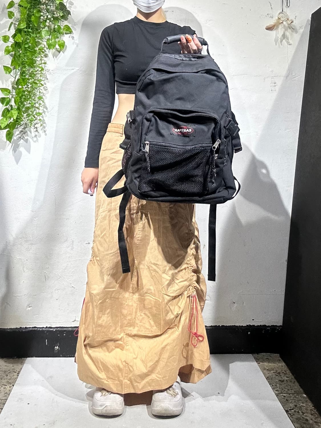 이스트팩 블랙 백팩 가방 상품이미지3