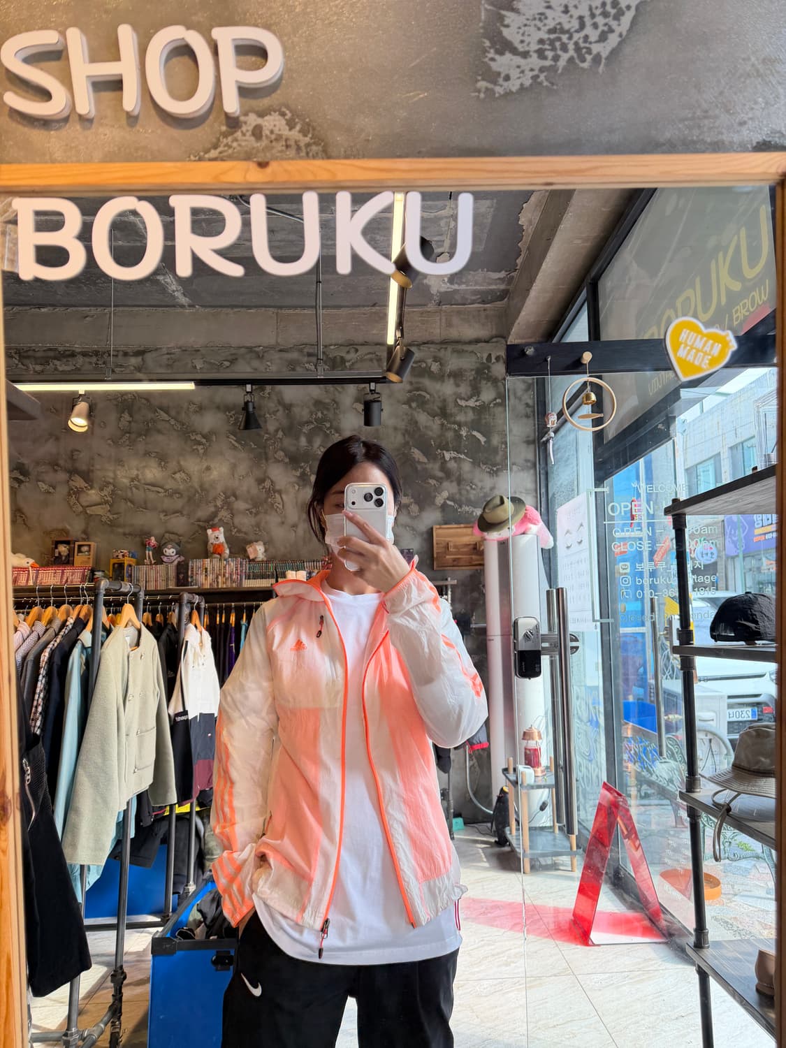 아디다스 아웃도어 러닝 바람막이 100 상품이미지1