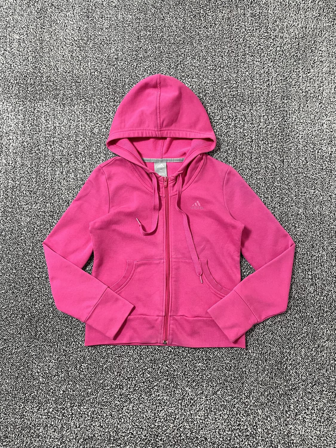 빈티지9. 아디다스 마젠타 핑크 후드집업 후집 핀터깔 스웻 상품이미지1