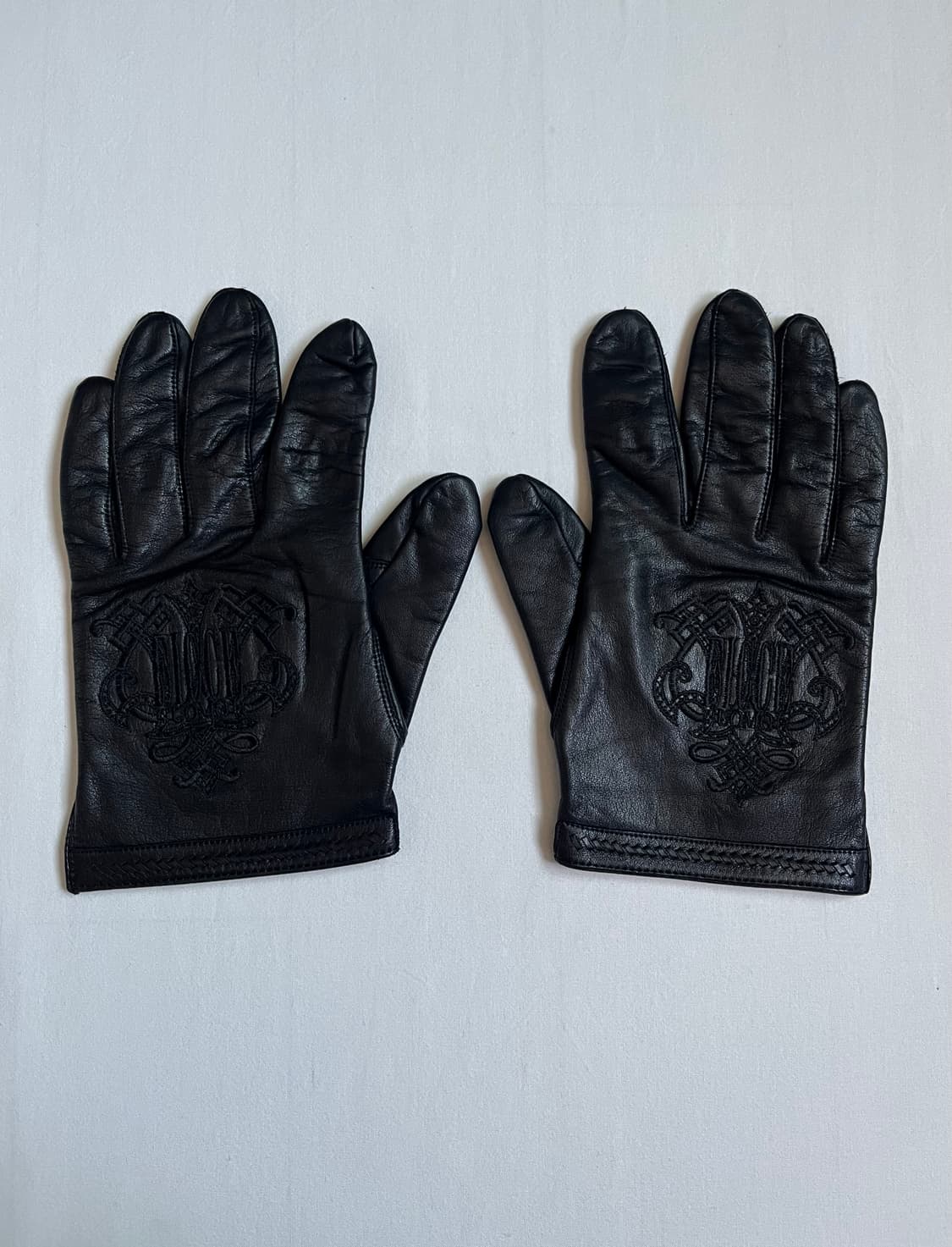 FICCE Embroidered Leather Gloves 상품이미지3