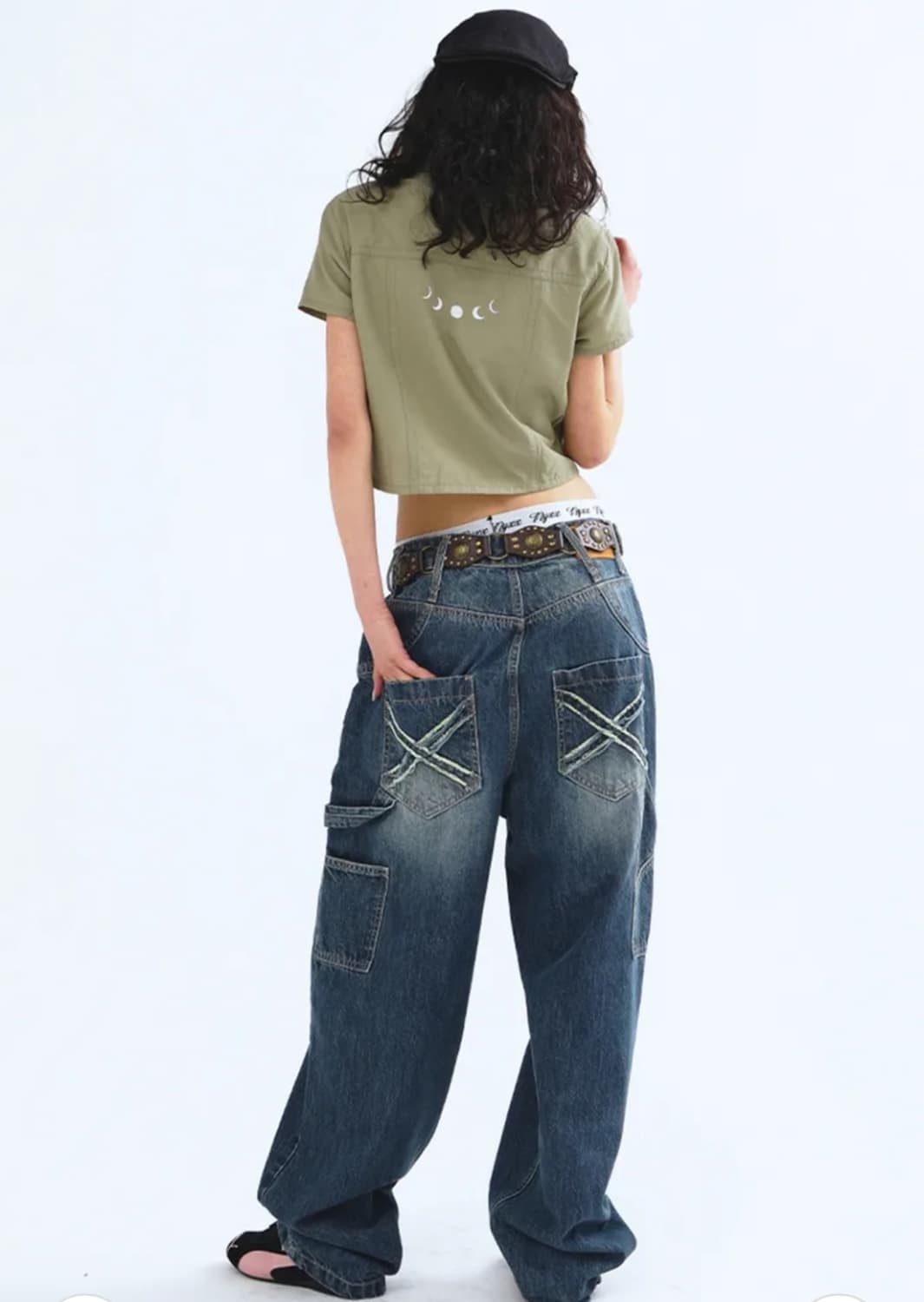 엔와이엑스엑스 DENIM CARPENTER PANTS 상품이미지2