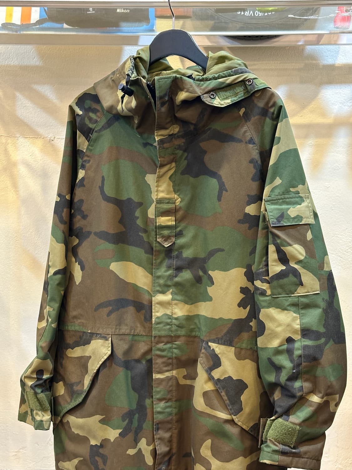 미군 1세대 ECWCS 우드랜드 고어텍스 파카 상품이미지2