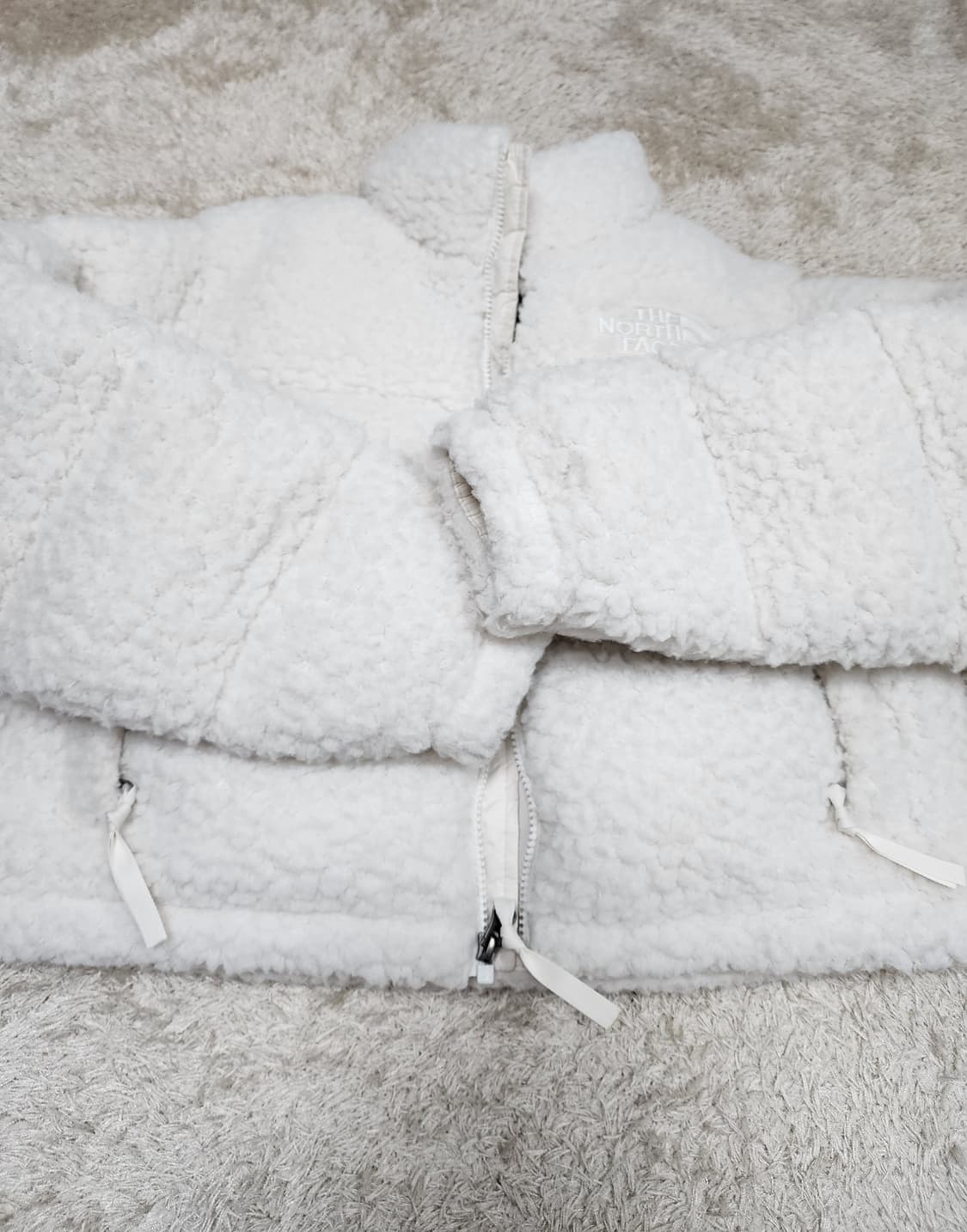 노스페이스 셰르파 눕시 우먼 M 화이트 상품이미지8