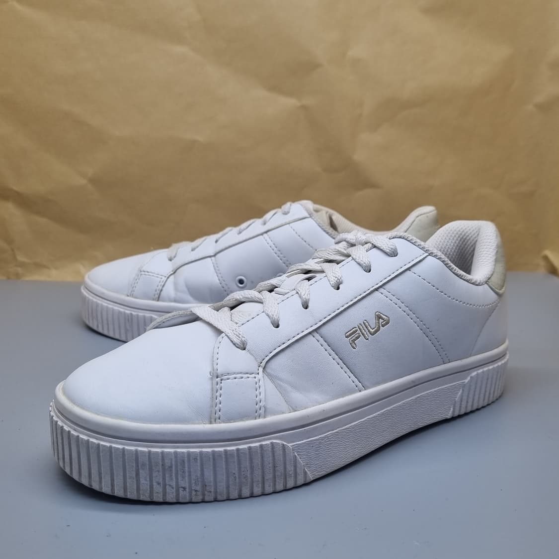 휠라 코트디럭스 골드 스니커즈 250 상품이미지1