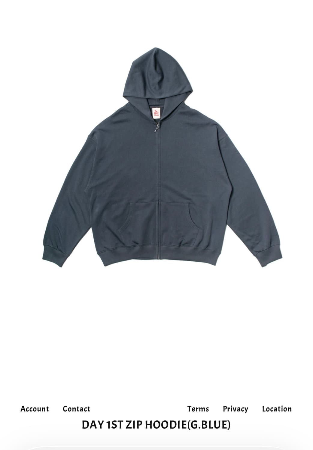 뤡코즈 후드집업 2 상품이미지1