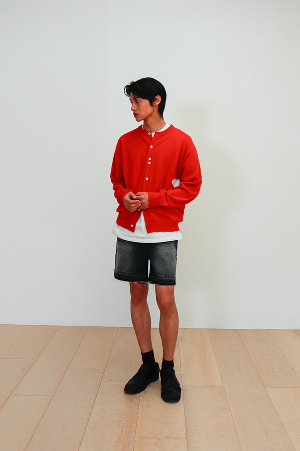 (L)anytime loreak orchid round cardigan 상품이미지1
