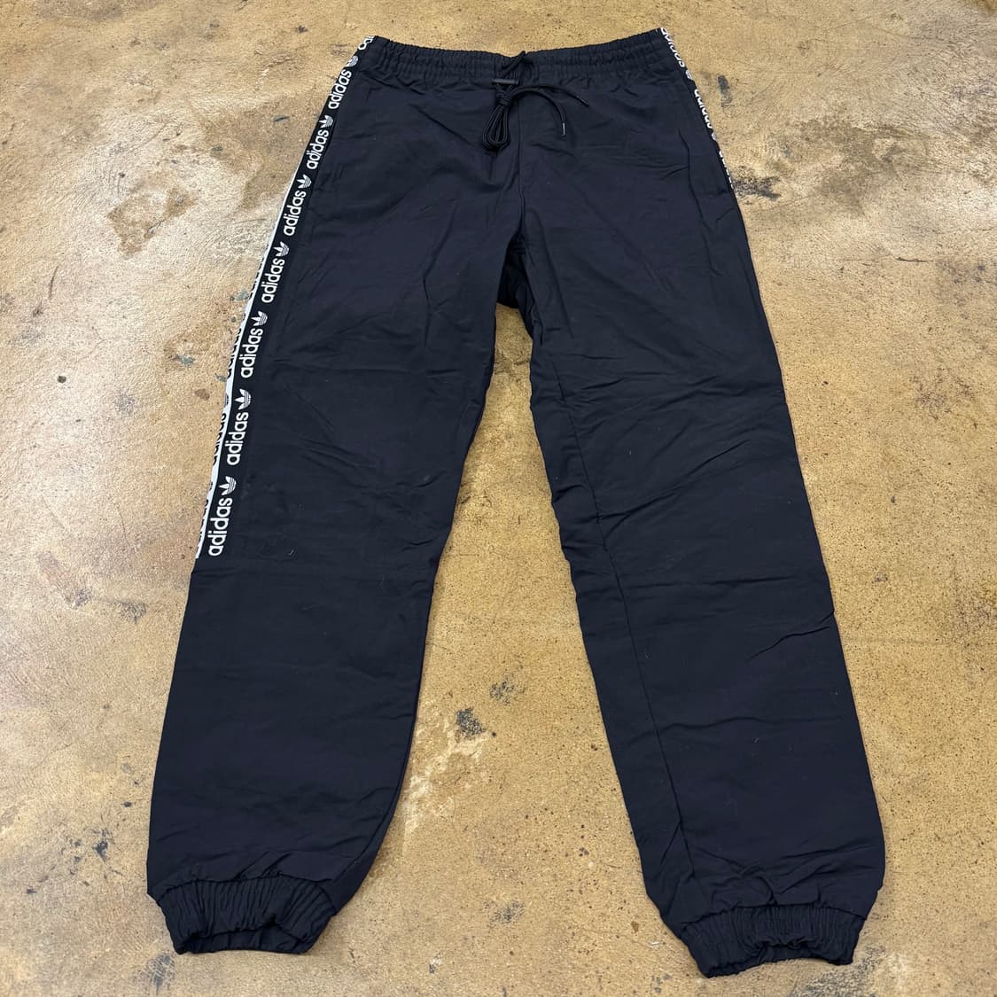 [정품/S] 아디다스 삼선 트레이닝 팬츠 블랙 b15 상품이미지2
