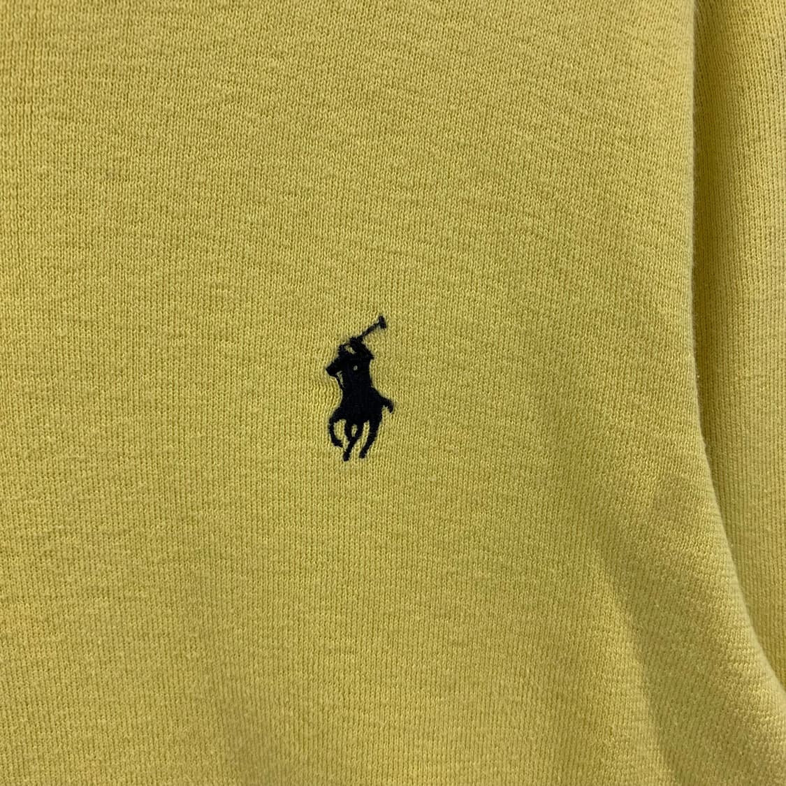 폴로 랄프로렌 피마코튼 옐로우 라운드 니트 상품이미지3