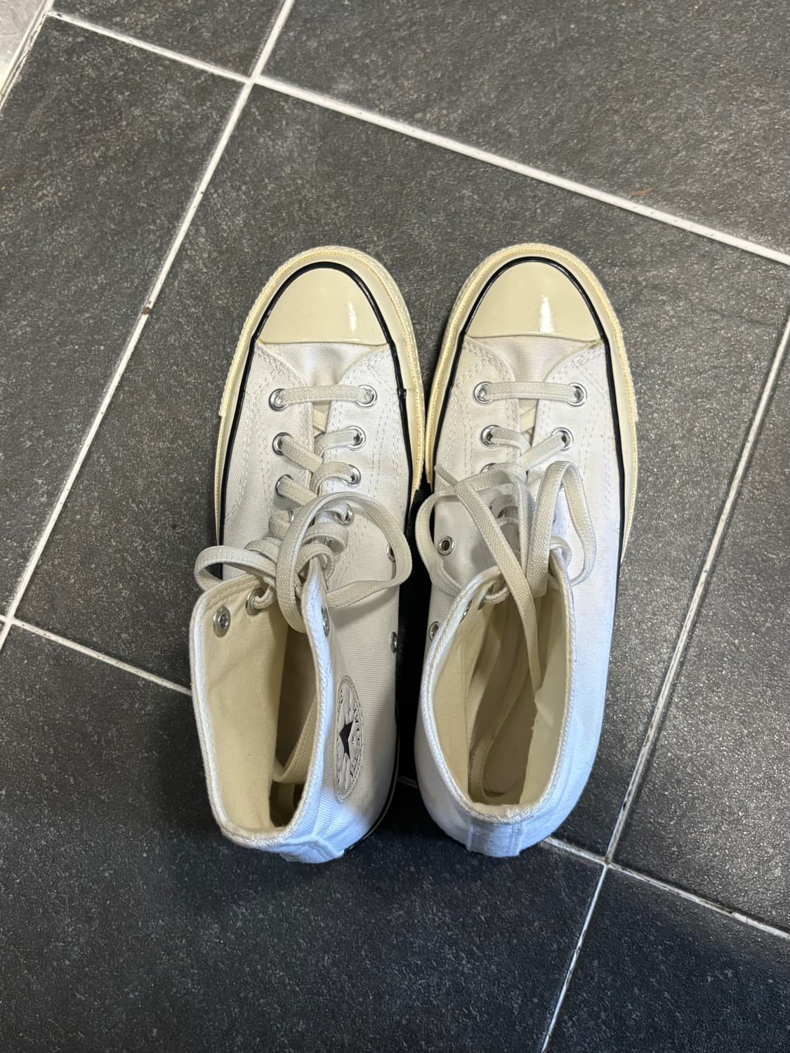 컨버스 척 70 블랙 핀스트라이프 화이트 상품이미지2