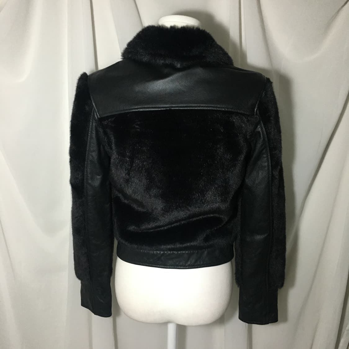H&m 레더 퍼 자켓 상품이미지5