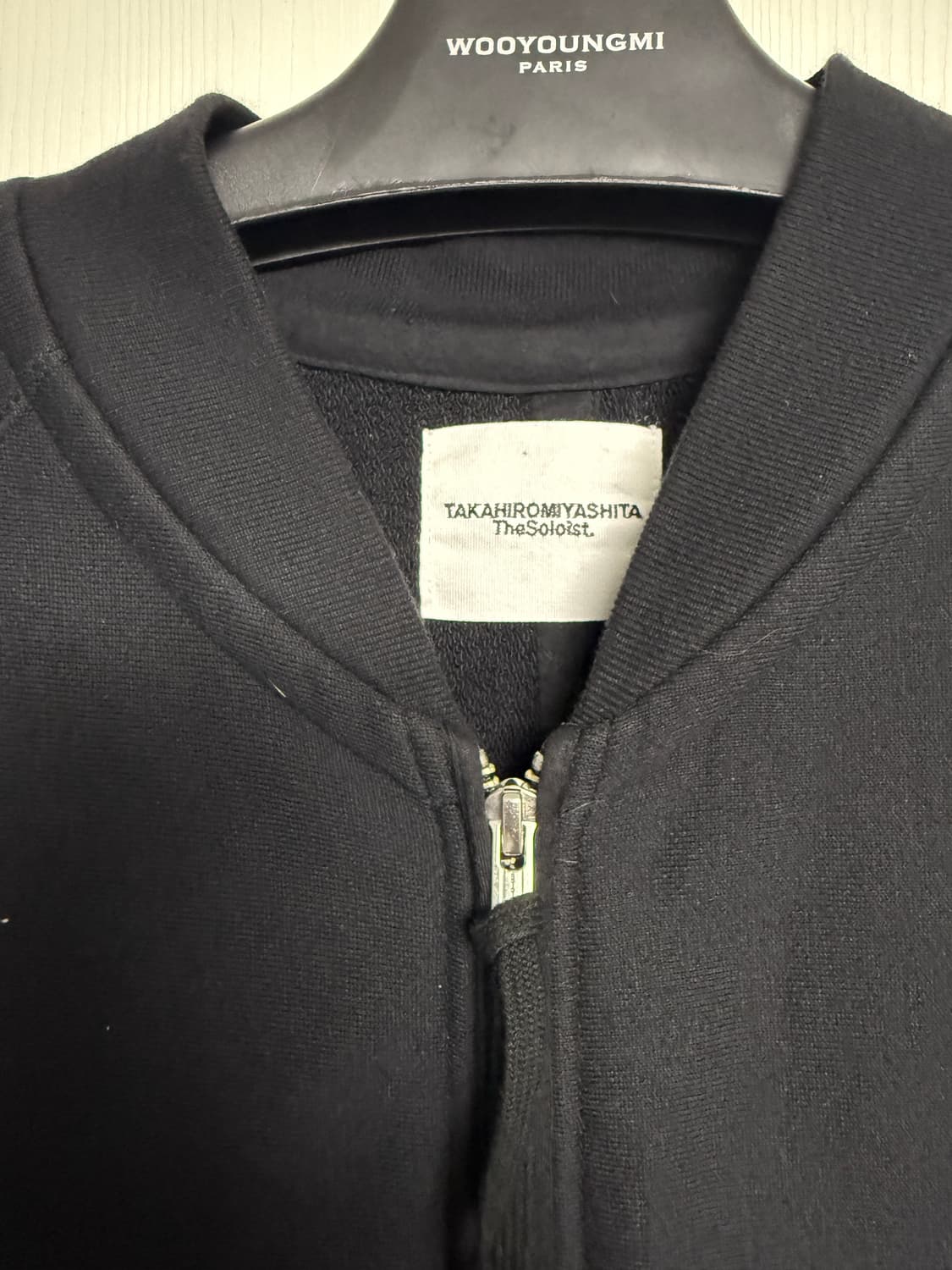 [50] 솔로이스트 집업 블랙 상품이미지4