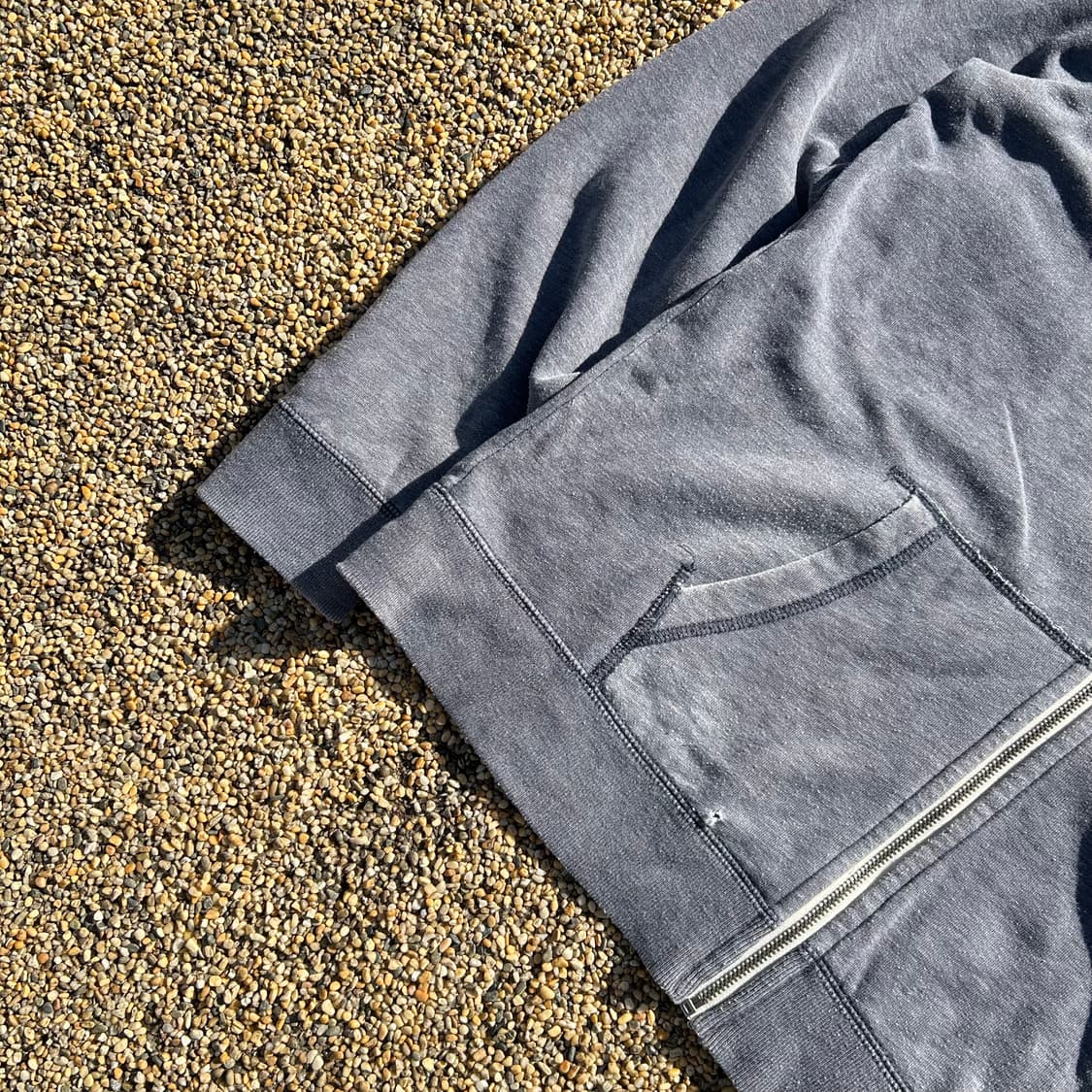 아베크롬비(Abercrombie) 그레이 후드집업 상품이미지3