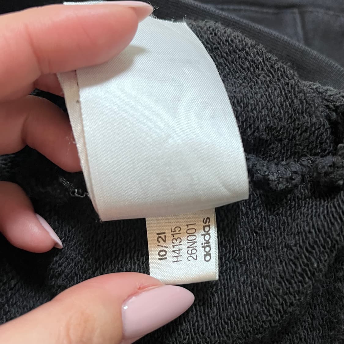 [정품] 아디다스 블랙 트레포일 삼선 맨투맨[ S ] 상품이미지6