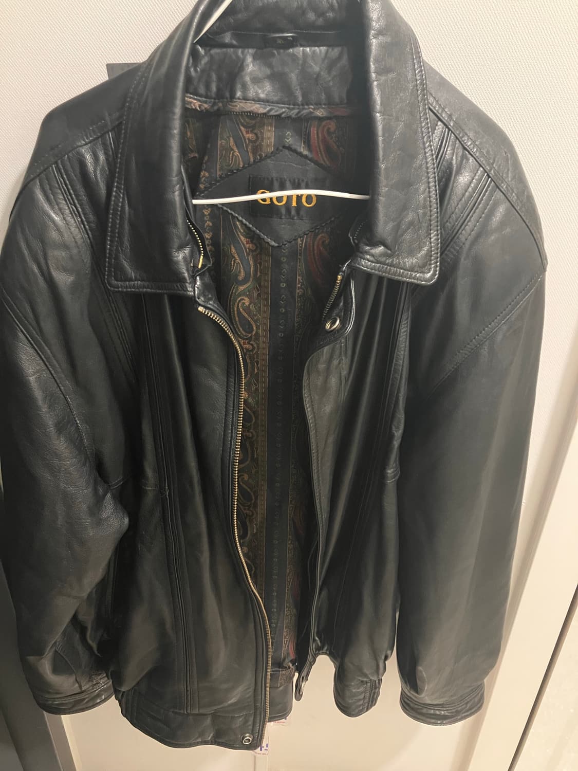 빈티지 소가죽자켓 상품이미지2