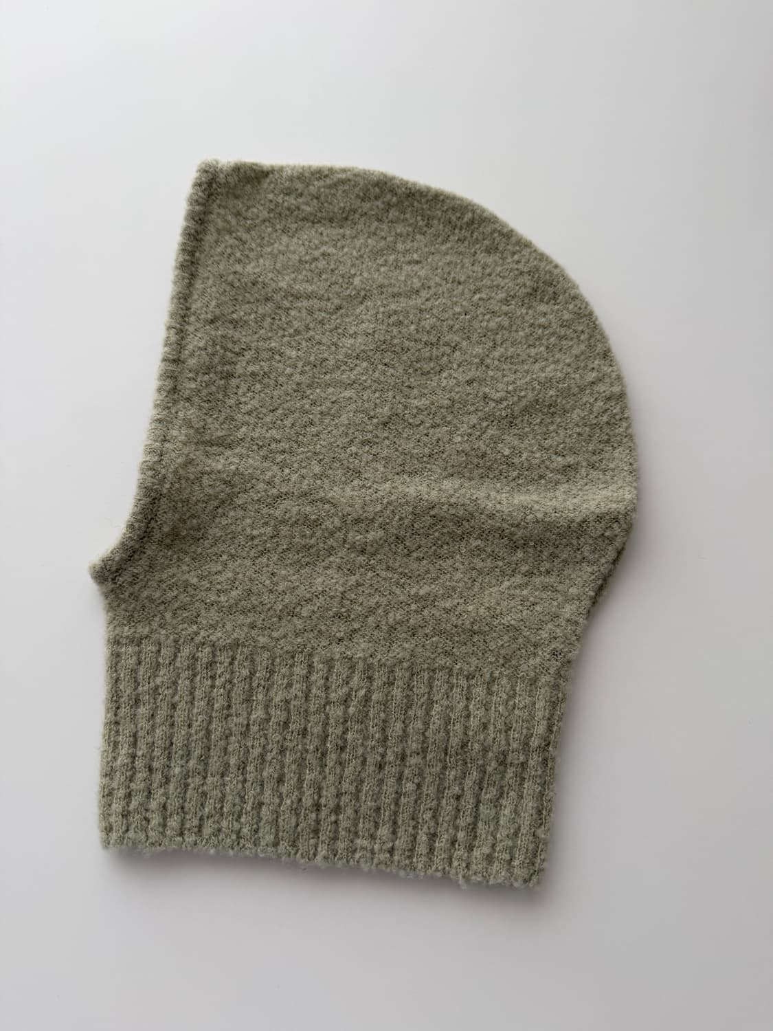 아모멘토 부클 바라클라바 올리브 상품이미지4