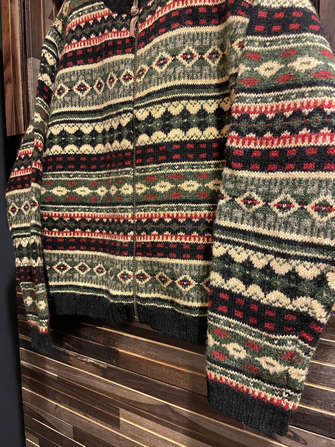 엘엘빈 니트집업 상품이미지4