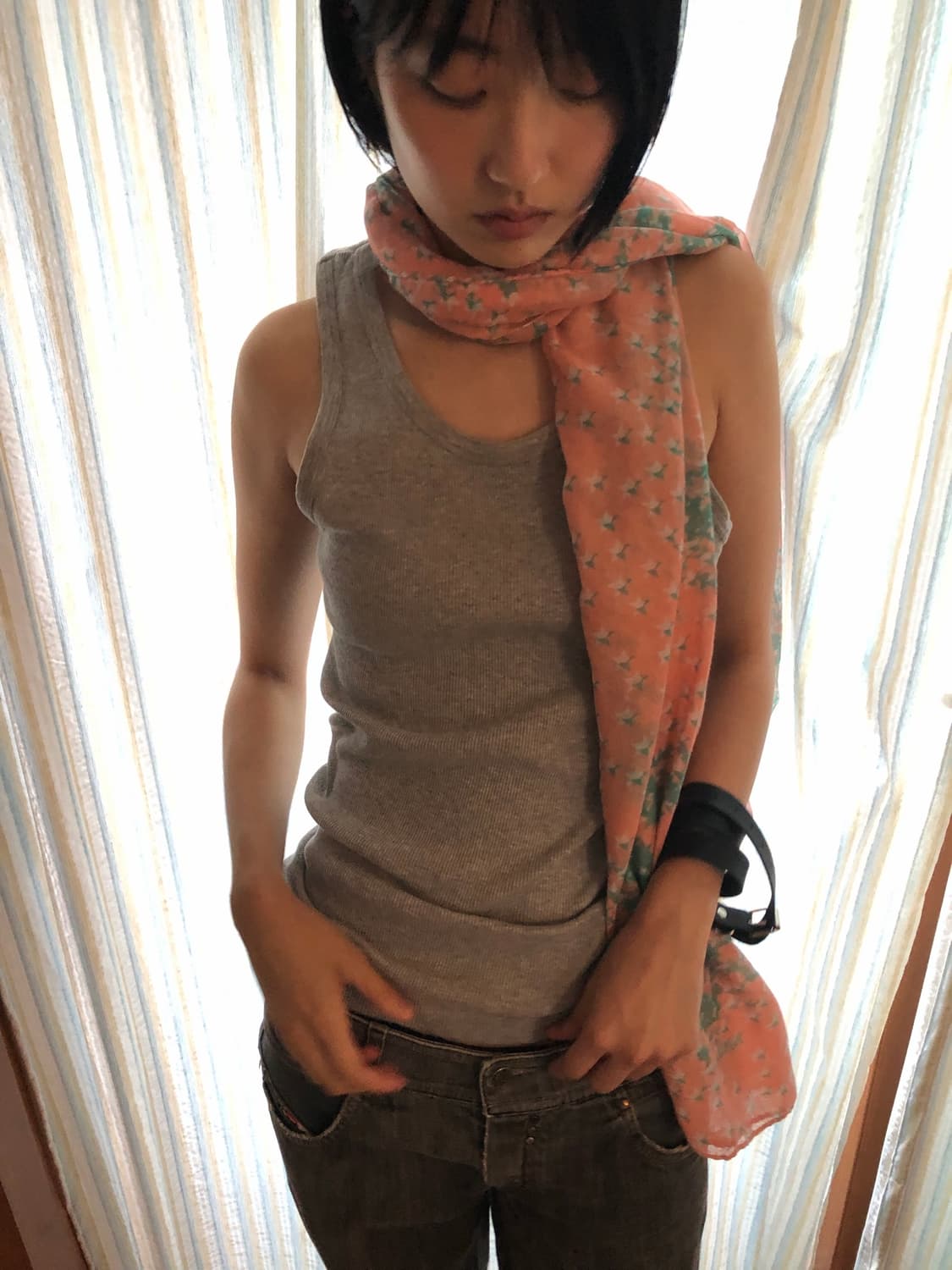 pattern scarf  상품이미지2