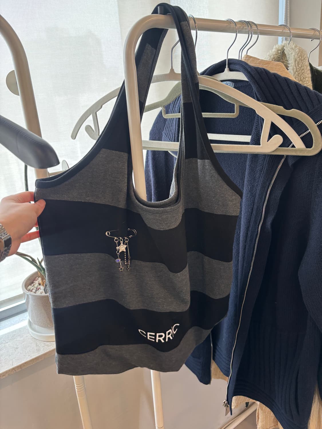 세릭 스트라이프 가방 상품이미지2