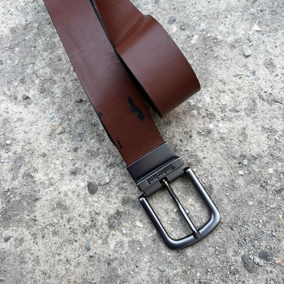 팀버랜드 리버시블 레더 벨트 상품이미지4