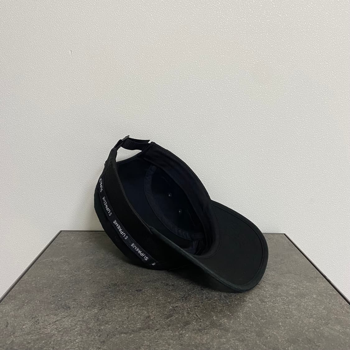 (OS) 슈프림 박스로고 캠프캡 모자 23FW 메쉬 포켓 블랙 상품이미지7