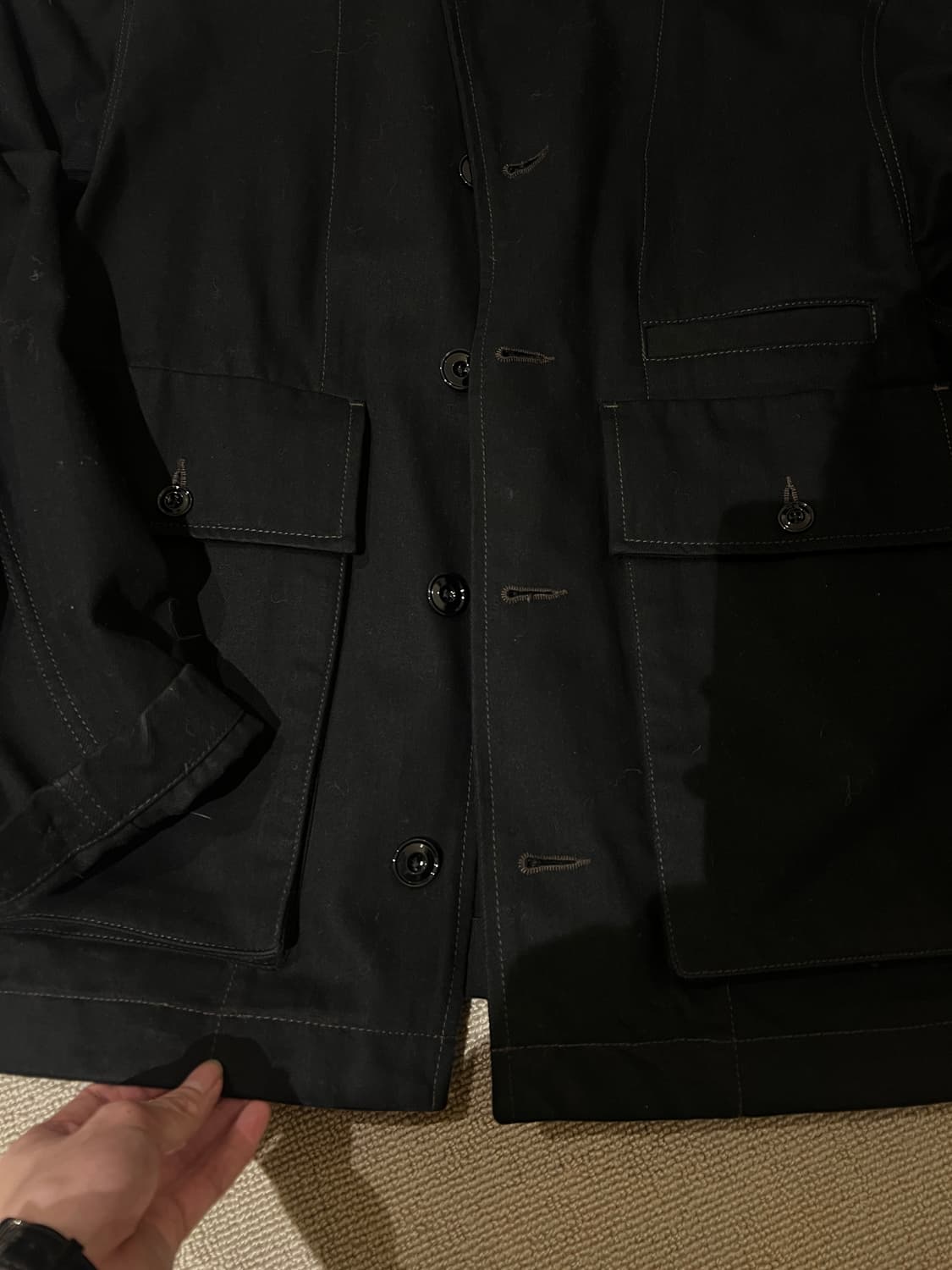 [M] 24fw lemaire boxy jacket 상품이미지2