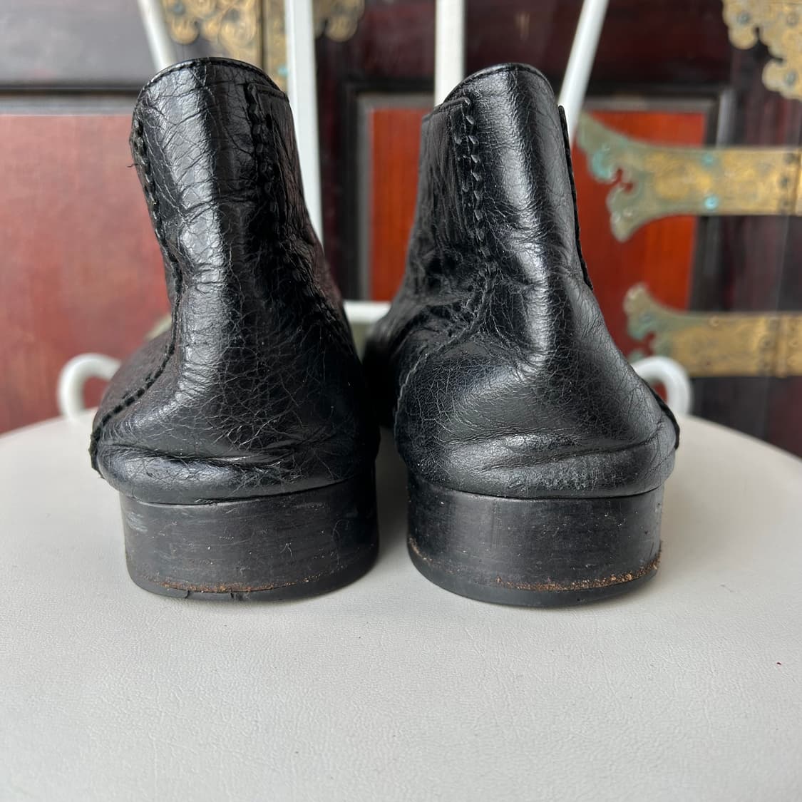 발렌시아가 레더 부츠 상품이미지5