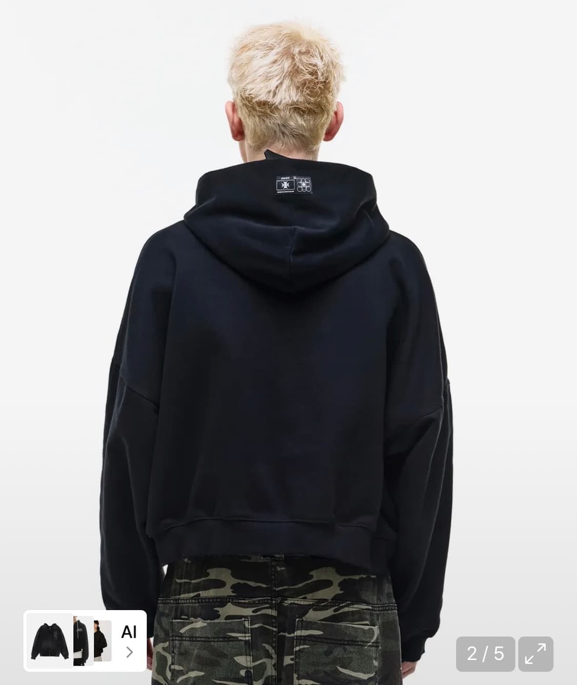 오퍼스 0012 Op. 03 P.F.P HOOD ZIP BLACK 상품이미지2