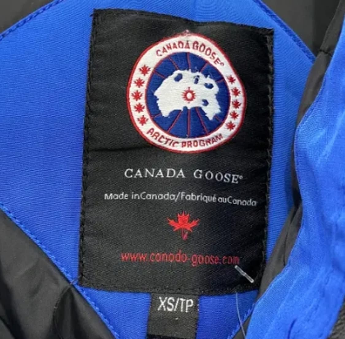 7324. 캐나다구스 패치 털 파카 (XS) 상품이미지4
