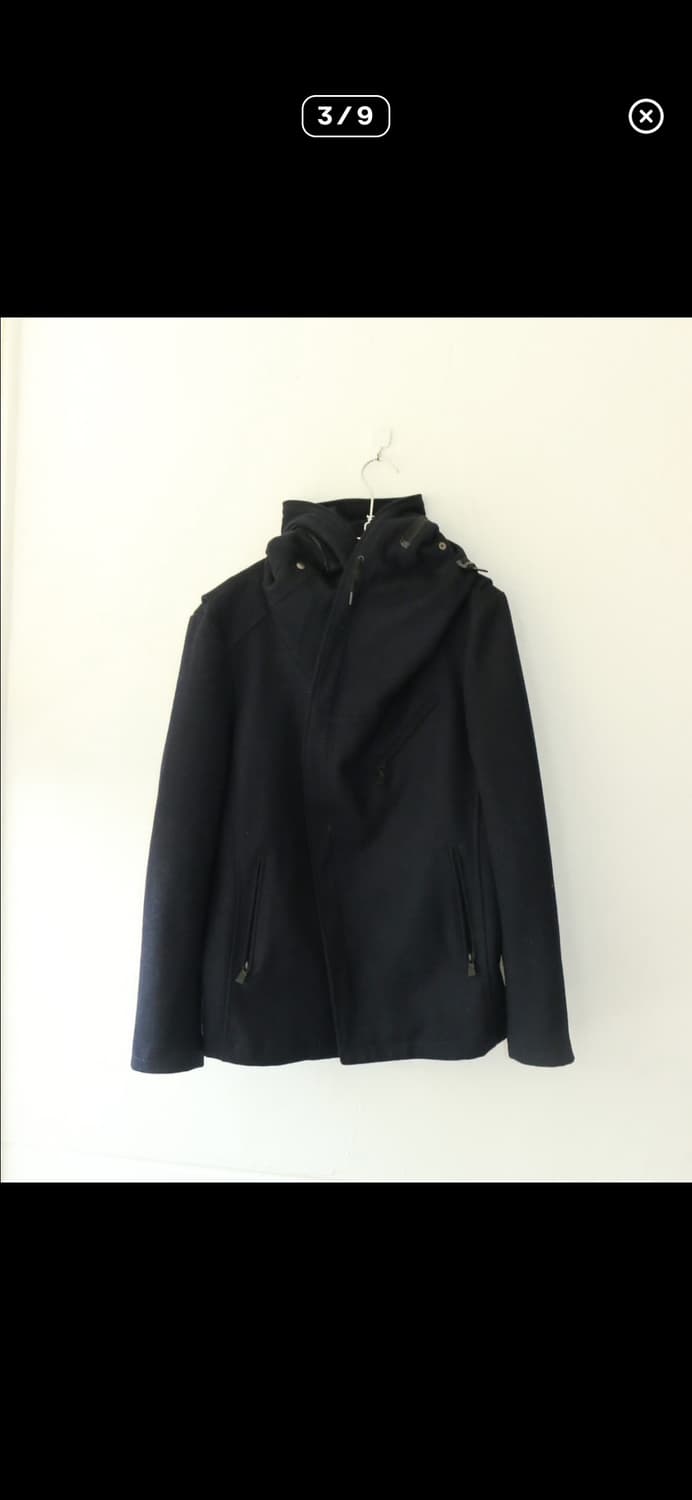 캐서린 햄넷 런던 피코트 네이비 상품이미지2