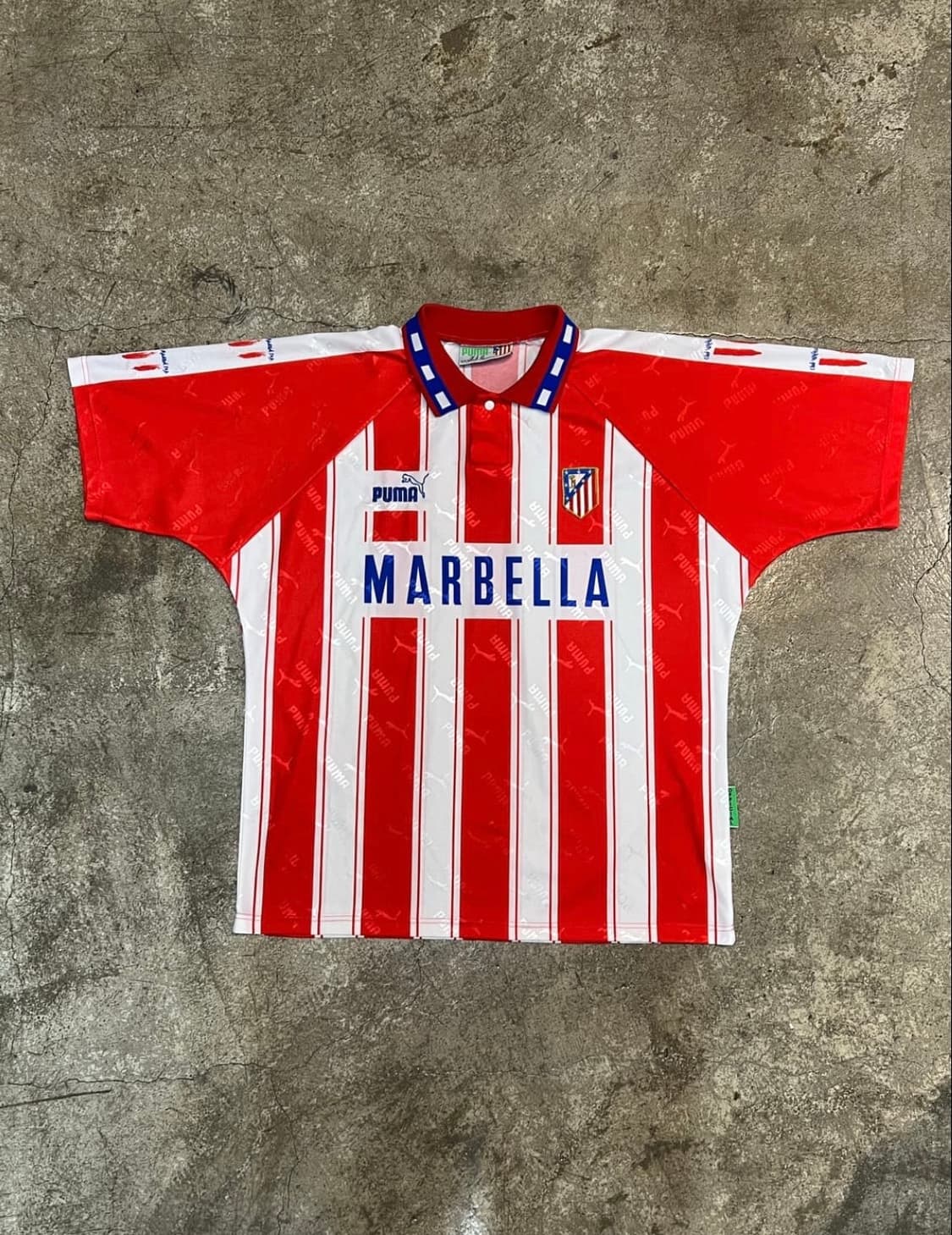 아틀레티코 마드리드 94/95 홈 풋볼 셔츠 상품이미지1