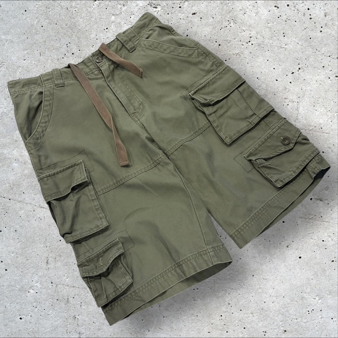 [M] 케이투 홀리스 빈티지 카키색 카고 반바지 C553 상품이미지1