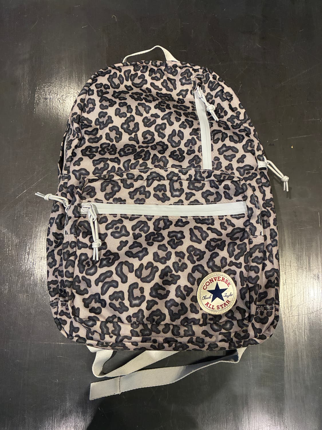 컨버스 레오파드 백팩 갸루 모리걸 상품이미지1