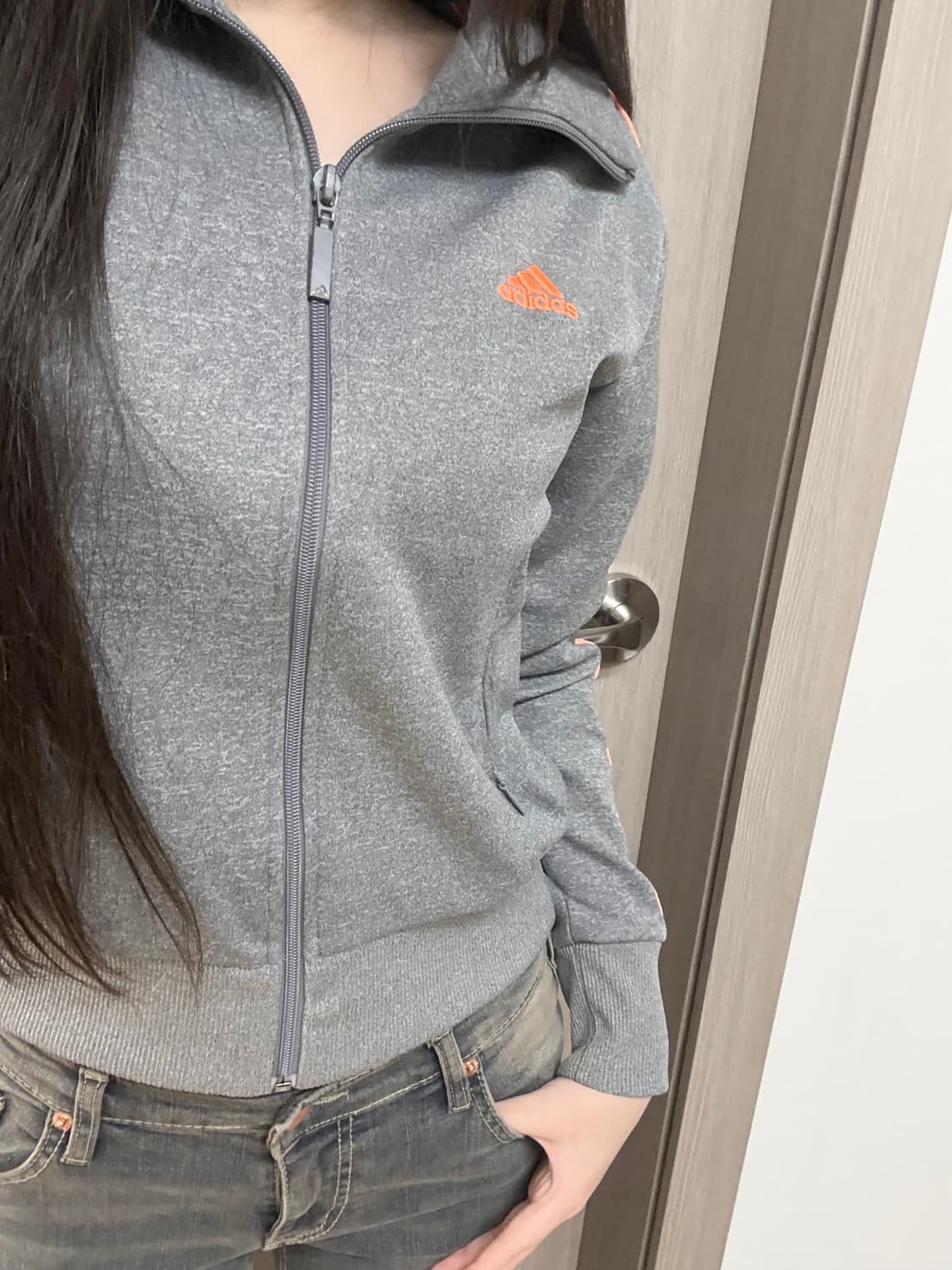 아디다스 져지 (주황) 상품이미지2