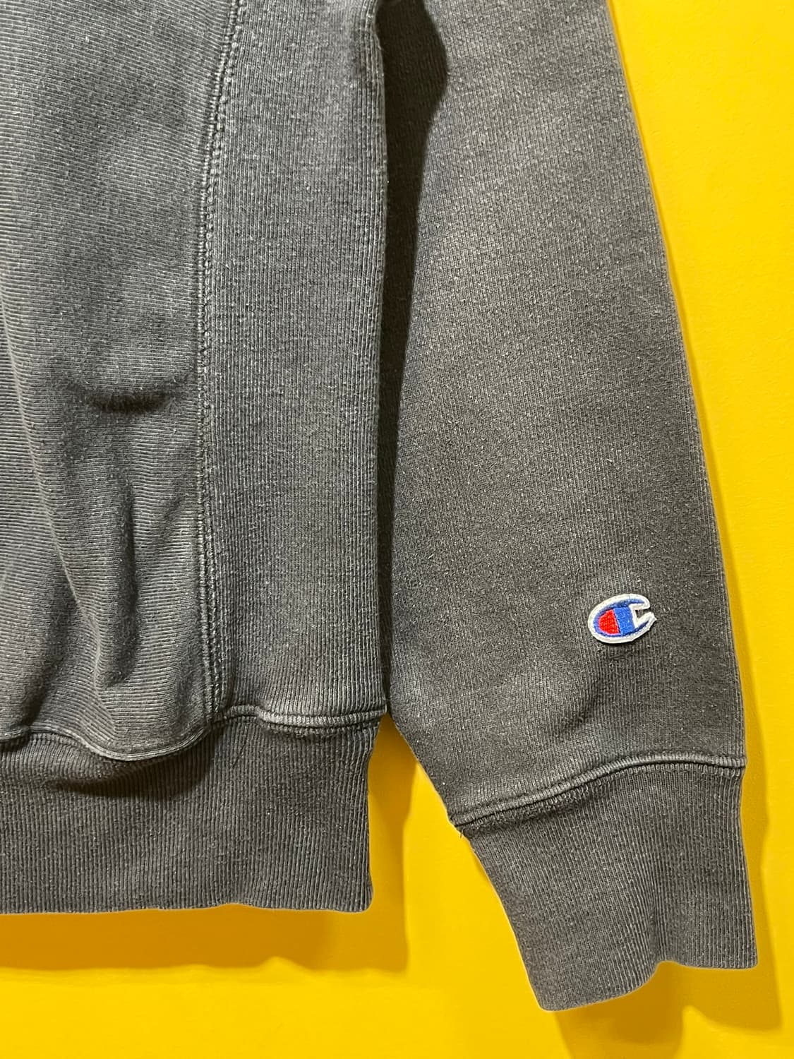 [S] 챔피온 헤비웨이트 리버스위브 맨투맨 블랙 스웻셔츠 상품이미지6