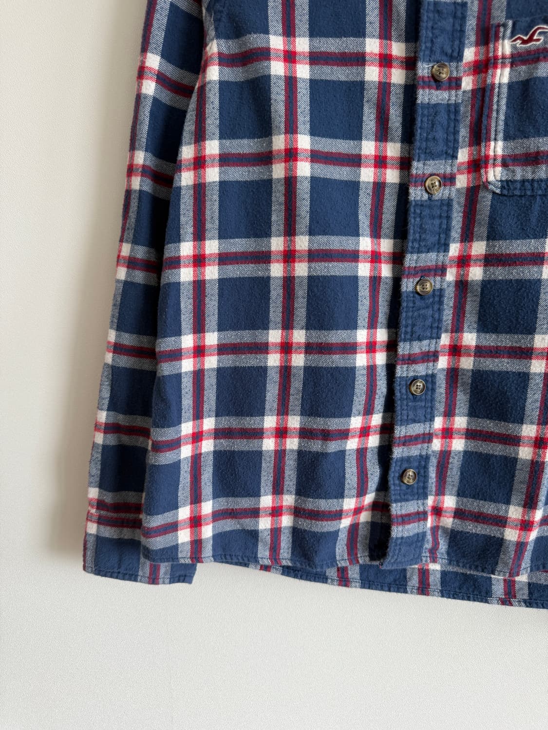 홀리스터(HOLLISTER) 플란넬 체크 셔츠 상품이미지3