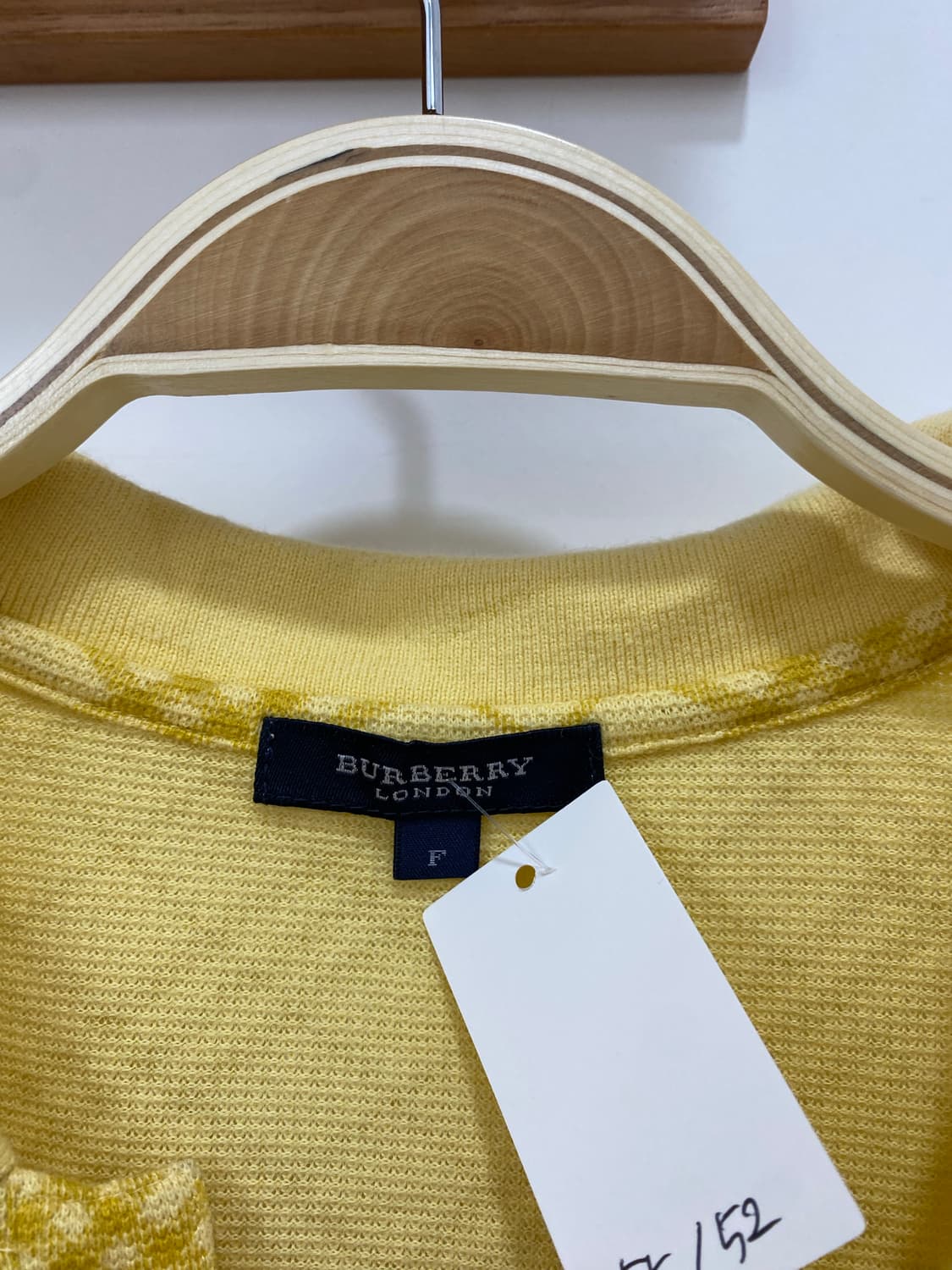 Burberry 버터 옐로우 체크 PK 상품이미지2
