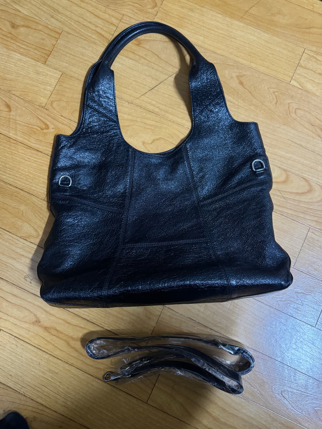 벨리에 프로치다 백 블랙 끈포함 상품이미지3