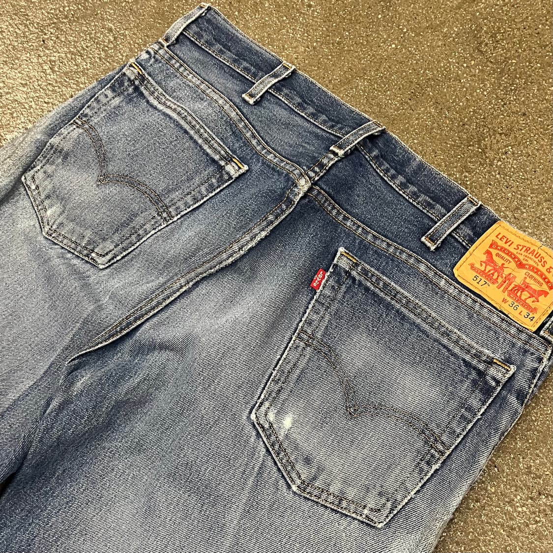 리바이스517 부츠컷 리페어진 (36“) 상품이미지4