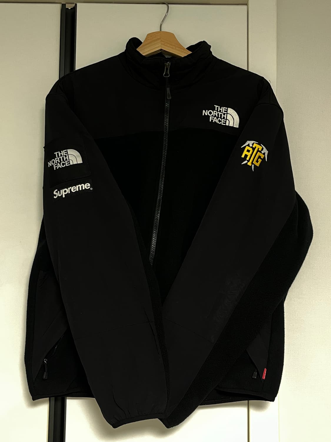 슈프림X노스페이스 rtg 후리스 블랙/M 상품이미지1