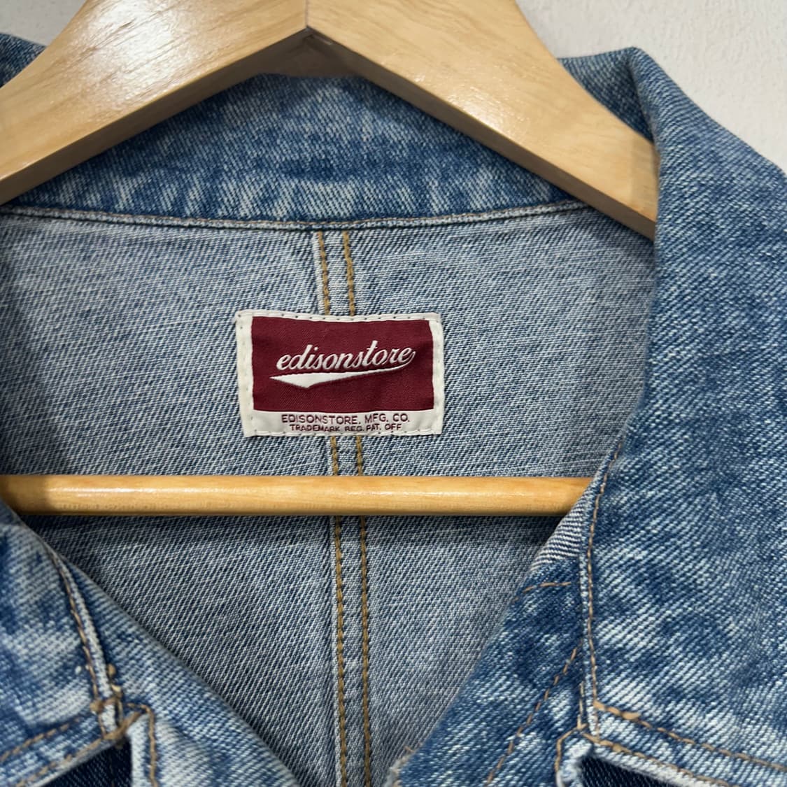 Edisonstore 데님 초어 자켓 상품이미지3