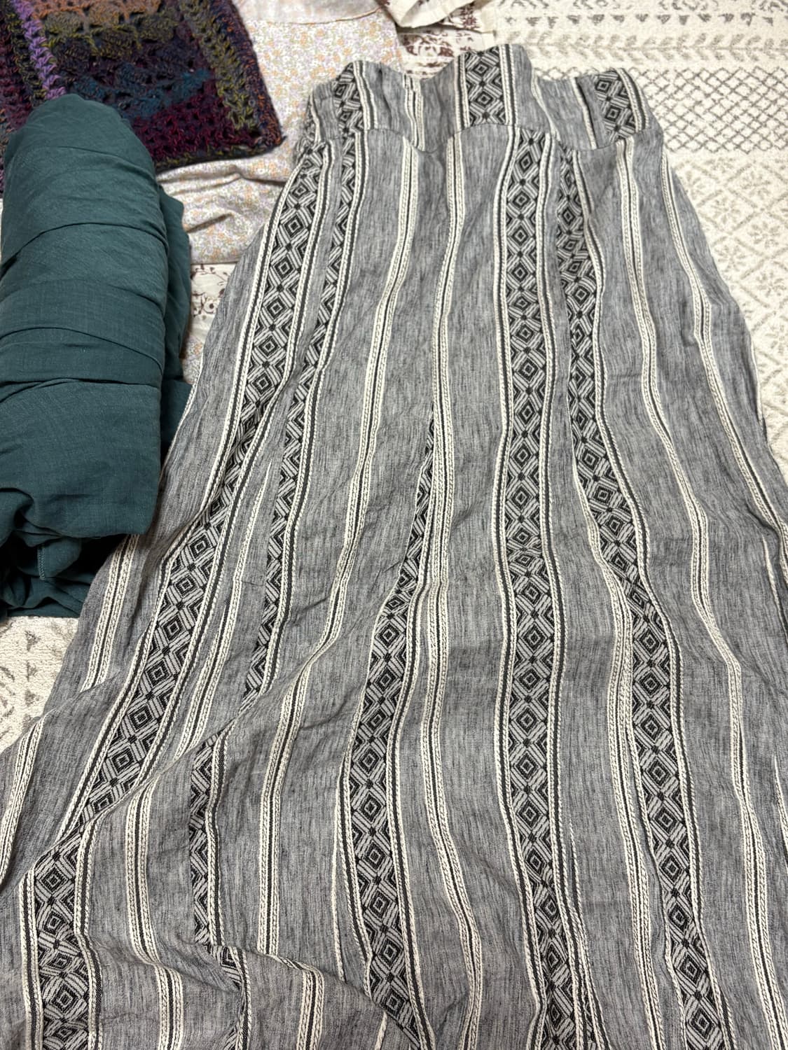 모리걸 패치워크 스커트 2개, 롱스커트 2개 총 4개 일괄 상품이미지5