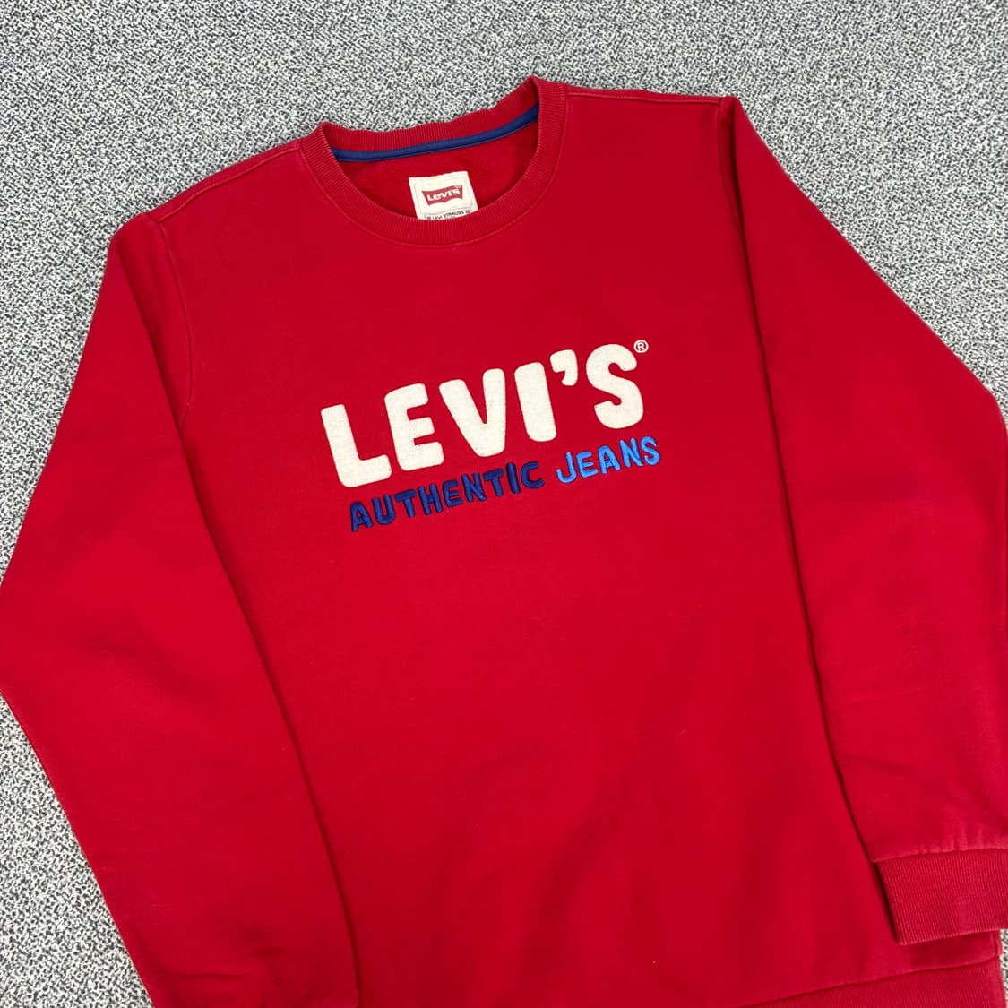 <리바이스 패치 로고 맨투맨> No.1531 상품이미지4