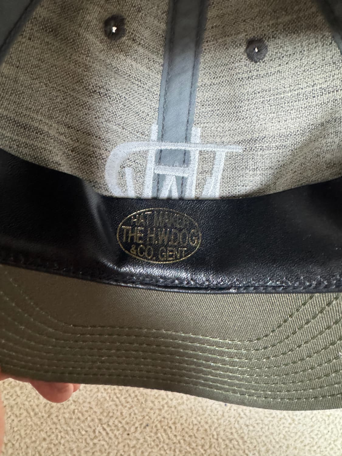 H.W dog&co 도그앤코 40s 베이스볼 캡 40 사이즈 상품이미지3