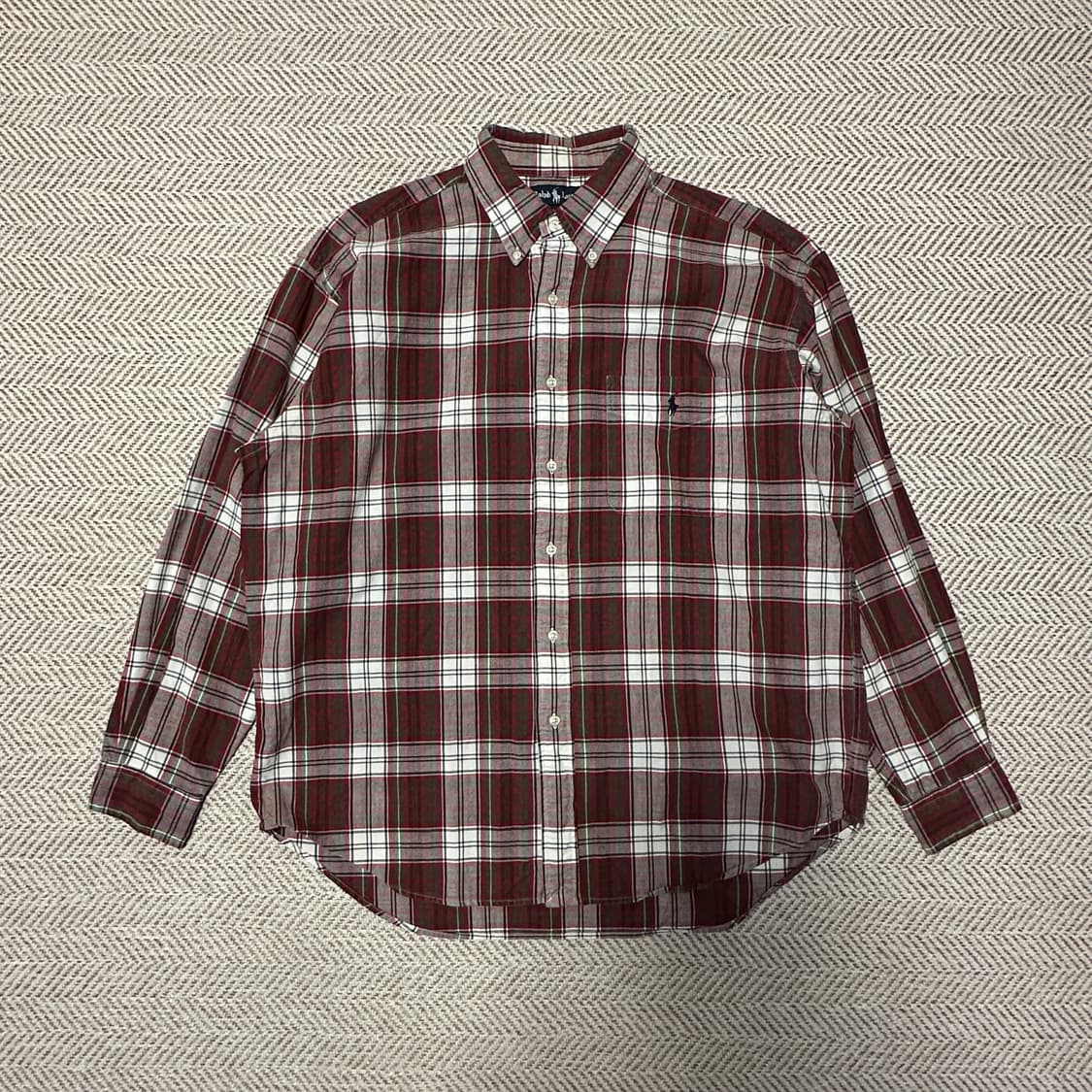 POLO RALPH LAUREN big shirt check 상품이미지1