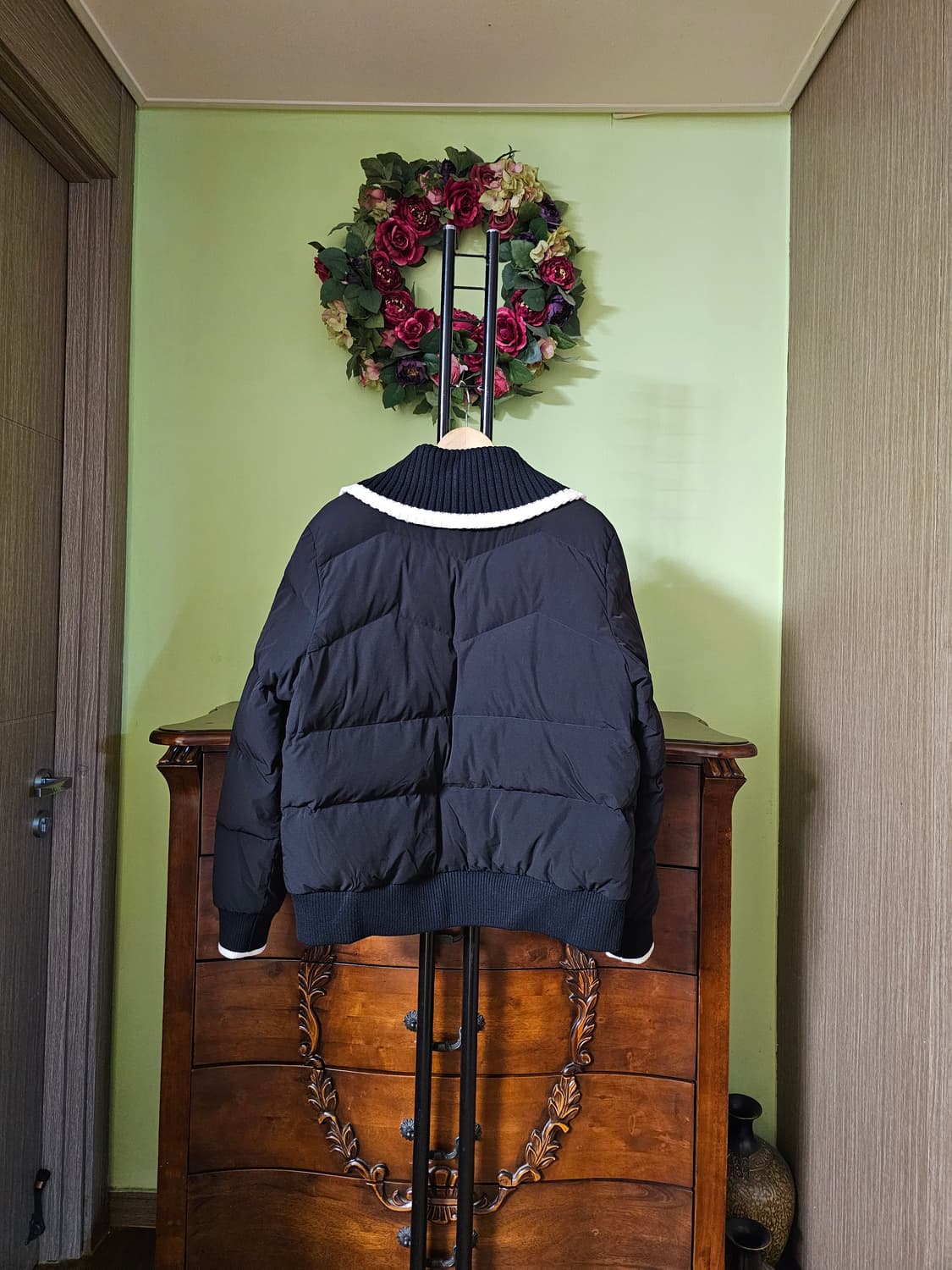 베네통 세일러카라 구스다운 패딩(2023년) 상품이미지4